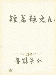 短篇辣文h小说