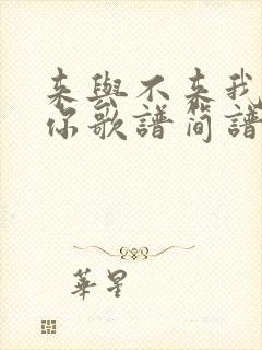 来与不来我都等你歌谱简谱
