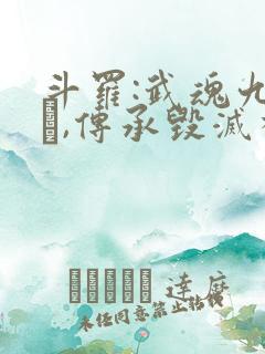 斗罗:武魂九幽�,传承毁灭神位 寒月照西关