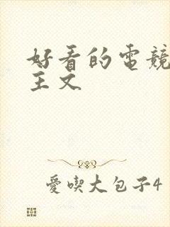 好看的电竞双男主文