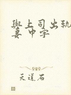 与上司出轨的人妻 中字