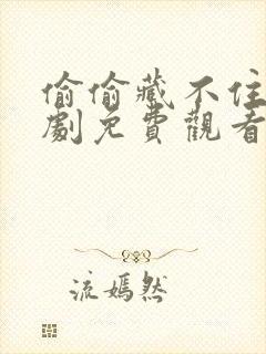 偷偷藏不住电视剧免费观看40集