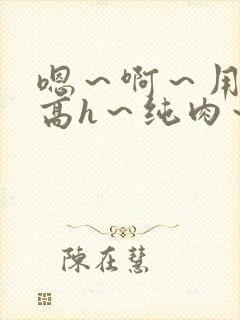 嗯～啊～用力～高h～纯肉～视频