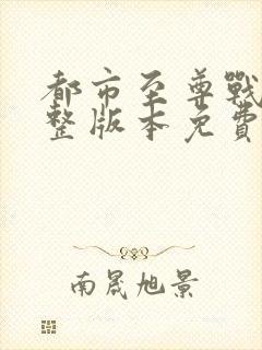 都市至尊战神完整版本免费阅读