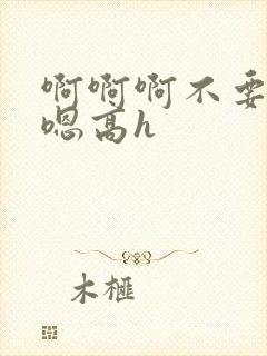 啊啊啊不要嗯嗯嗯高h