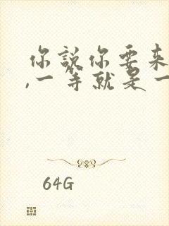 你说你要来看我,一等就是一年多是什么歌