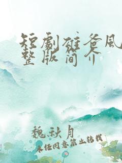 短剧雄爸风云完整版简介