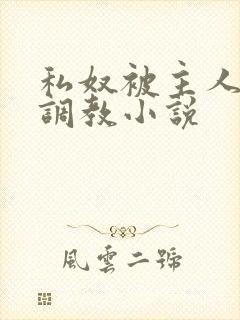 私奴被主人玩弄调教小说