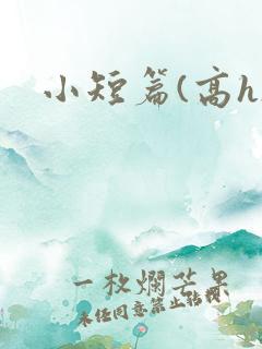 小短篇(高h)