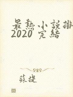最热小说排行榜2020 完结