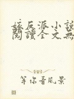 嫁反派小说免费阅读全文无弹窗