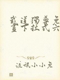 武道独尊免费漫画下拉式六漫画