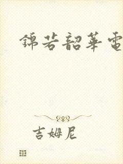 锦若韶华电视剧