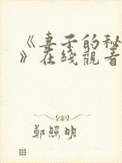 《妻子的秘密2》在线观看韩剧免费