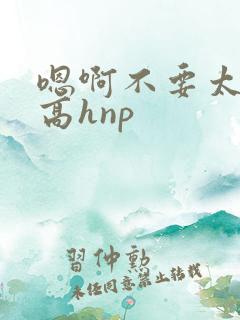 嗯啊不要太大了高hnp