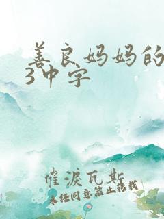 善良妈妈的朋友3中字