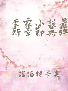 李霖小说最新更新章节无弹窗