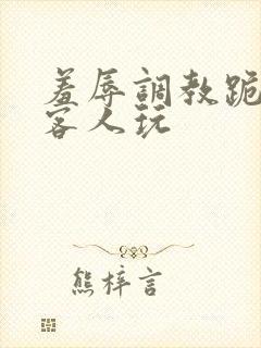 羞辱调教跪着让客人玩