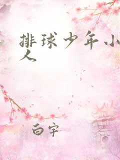 排球少年小说同人
