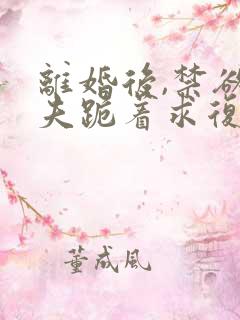 离婚后,禁欲前夫跪着求复合全文