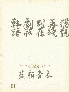 韩剧别再犹豫国语版在线观看全集