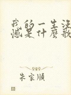 我的一生没有遗憾是什么歌