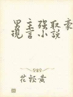 男主强取豪夺的现言小说