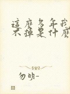 这么多年我还忘不掉是什么歌