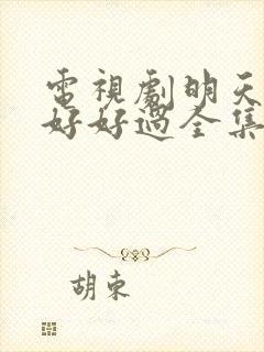 电视剧明天我们好好过全集免费播放