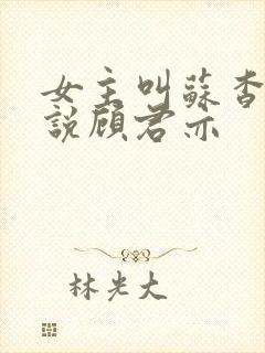 女主叫苏杳的小说顾君亦