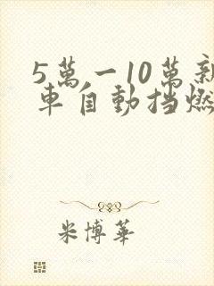 5万一10万新车自动挡燃油车
