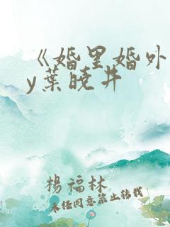 《婚里婚外》by叶晓井