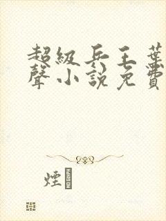 超级兵王叶谦有声小说免费全本完整版