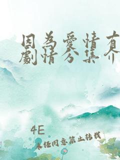 因为爱情有幸福剧情分集介绍