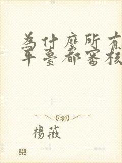 为什么所有借贷平台都审核不通过