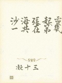 沙海张起灵出场一共在第几集