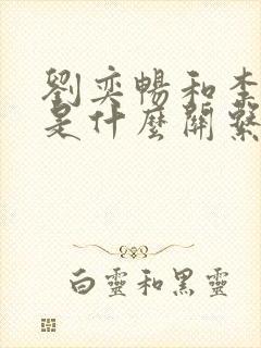 刘奕畅和李沐宸是什么关系