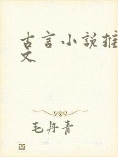 古言小说推荐甜文