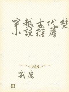 穿越古代双男主小说推荐