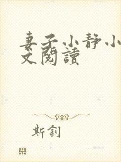 妻子小静小说全文阅读