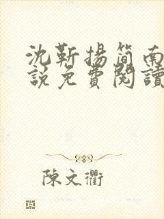 沈靳扬简南栀小说免费阅读最新章节