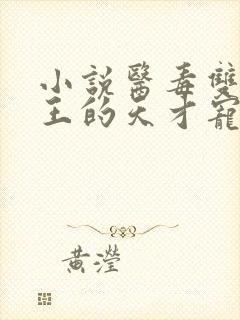 小说医毒双绝冥王的天才宠妃