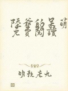 陆爷的呆萌甜妻免费阅读