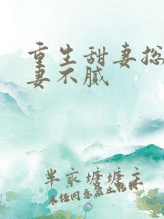 重生甜妻总裁宠妻不腻