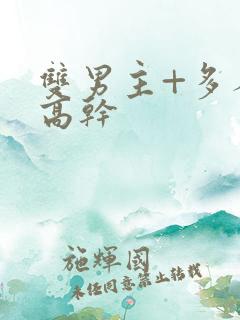 双男主+多人+高干