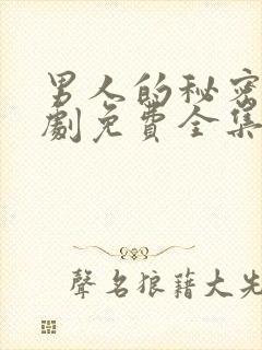 男人的秘密电视剧免费全集