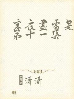 寒夜尽处是卿心第十一集