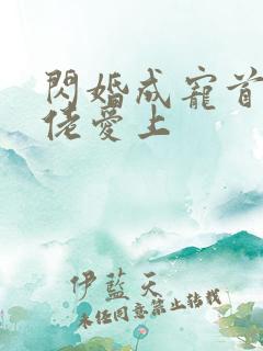 闪婚成宠首富大佬爱上