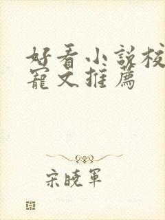 好看小说校园甜宠文推荐