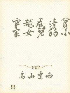 穿越成清贫文官家女儿的小说